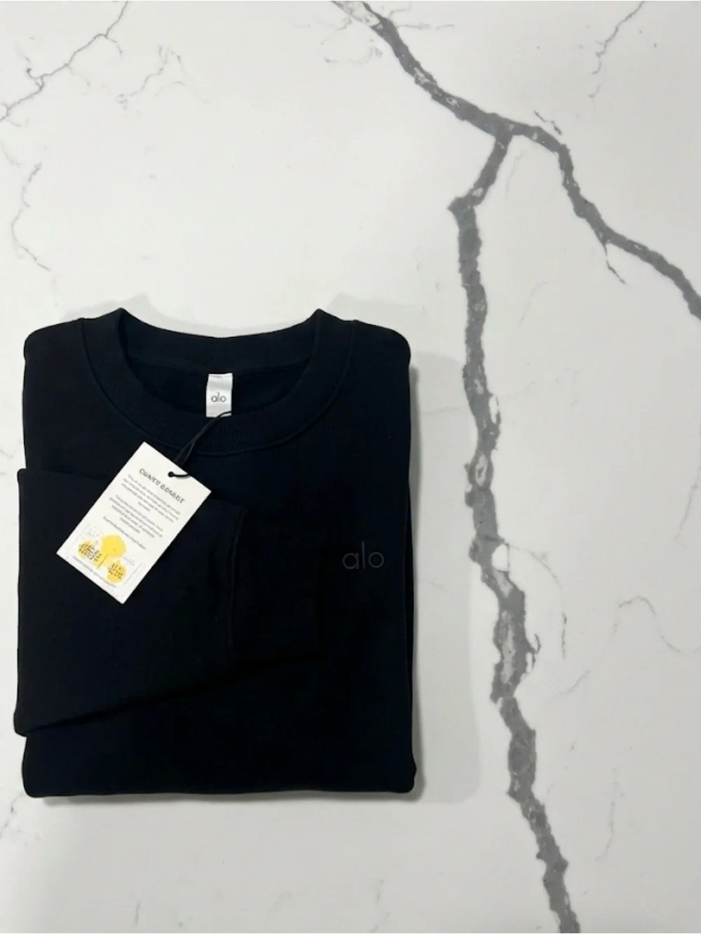 ALO Yoga Men's Crewneck Sweatshirt - Black